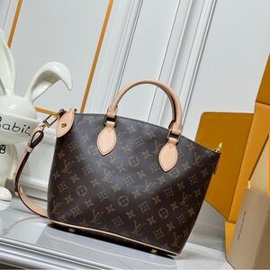 Louis Vuitton Brown Monogram Satchel